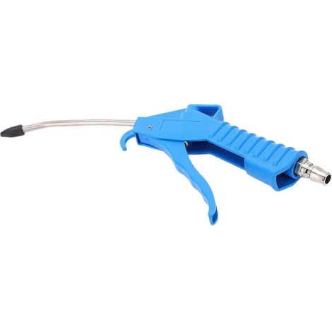 Kit de pistolet à air comprimé avec buse longue, accessoire pour compresseur haute pression, pour le nettoyage de la poussière électronique et des zones difficiles d'accès. Multi-usage. (1/5)