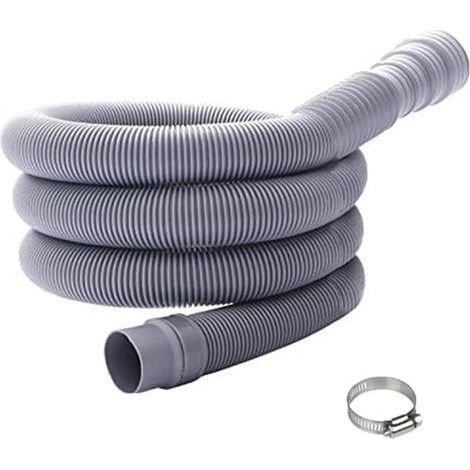 Tuyau de vidange pour lave-linge, tuyau de vidange flexible pour lave-linge, tuyau de vidange universel, 2 m-AquaForge (1/4)
