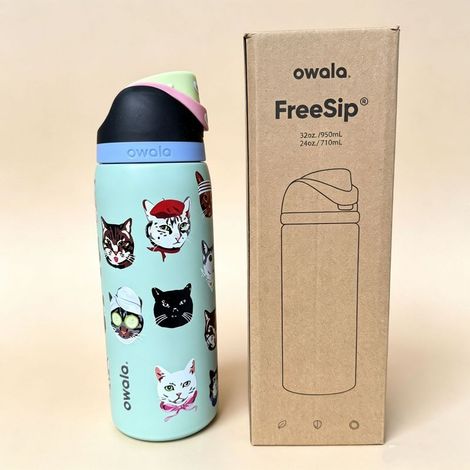Owala 32-oz-Wasserflasche, exklusiv bei Urban Outfitters, mit FreeSip-Anschlusssystem (1/5)