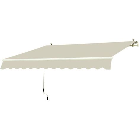 TENDA DA SOLE BARRA QUADRA 300.00 X 200.00H CM BEIGE T.U. DI GARDEN FRIEND (1/5)