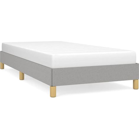 Maison Exclusive - Giroletto senza Materasso Grigio Chiaro 80x200 cm Tessuto (1/5)