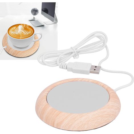 Chauffe-tasse USB pour café et thé, tapis chauffant pour boissons, support de tasse chauffant