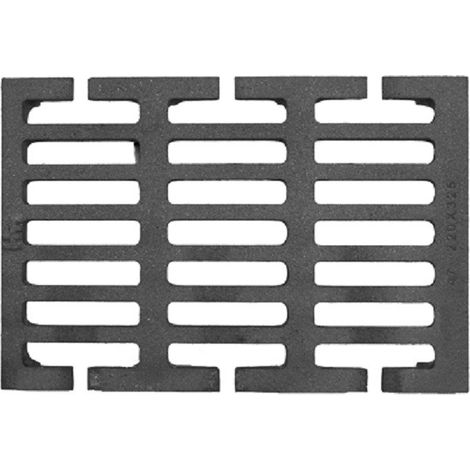 Grille aération VMC en fonte 415 x 240 mm – Apport d'air primaire et évacuation des cendres – Pour poêles et cheminées – Pisla (1/4)