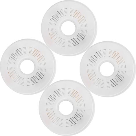 Filtro a carbone attivo - 6 pezzi - Purificazione dell'acqua - 15 cm, resina per uso alimentare per dispenser, rimuove cloro e impurità (1/5)