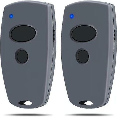 Lot de 2 télécommandes de porte de garage Marantec pour modèles 302, 304, 382, 394 et 313 - 433,92 MHz, multibits, de remplacement (1/5)