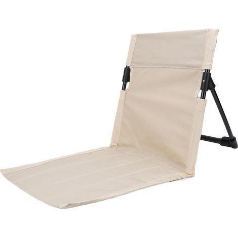 Sedia da giardino pieghevole per esterni, sedia relax con schienale, leggera e comoda, portatile per parco, campeggio, pesca o relax individuale – kaki