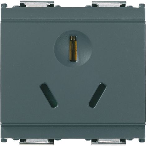 VIMAR - 16254 SICURY 2P+T 16A Prise chinoise, grise