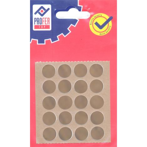 BOUCHON ADHÉSIF SAPELLI BL 20 PCS - 13 MM