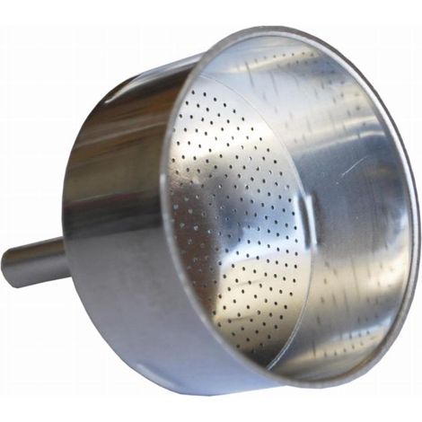 FPLUS embudo cafetera  6 tazas blister , Embudo Cafeteras Aluminio Clásica 
Embudo universal para casi todas las caferas de aluminio de 6 tazas