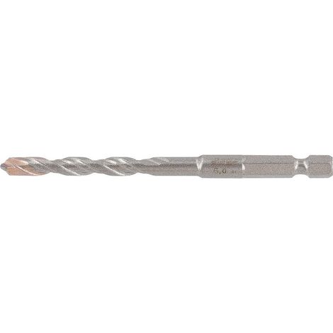 Alpen Mehrzweckbohrer IMPULZOR UNI 6x100/50mm, 6mm Durchmesser 50mm Arbeitslänge 100mm Gesamtlänge 2 Schneiden (1/2)