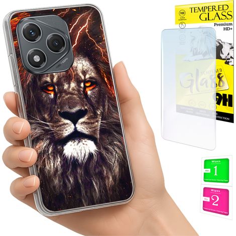 Funda para Honor 400 Lite con foto, cubierta trasera y cristal 9H. (1/5)