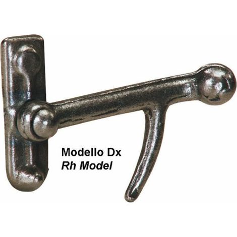 Fermeture pour remorque à verrou droite lourde 15x20 mm AMA (1/2)