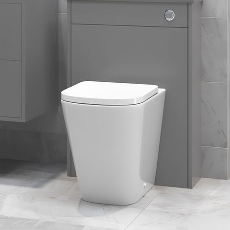 Signature Poseidon Rimless Back to Wall Toilet (inc Soft Close Seat) (1/4)