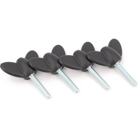 Lot de 4 - Vis de serrage papillon M6x30 (1/3)