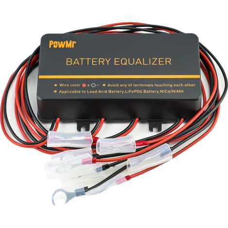 Égaliseur de batterie, Équilibreur de tension, Compatible avec les systèmes 24V et 48V, Égaliseur 48V (1/2)