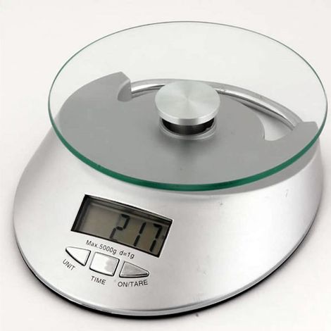 Trade Shop - BALANCE FROM DIGITAL CUISINE PRECISION VON 1GR ZU 5KG MIT REPRESENT IN VETRO QE-KE-4 -