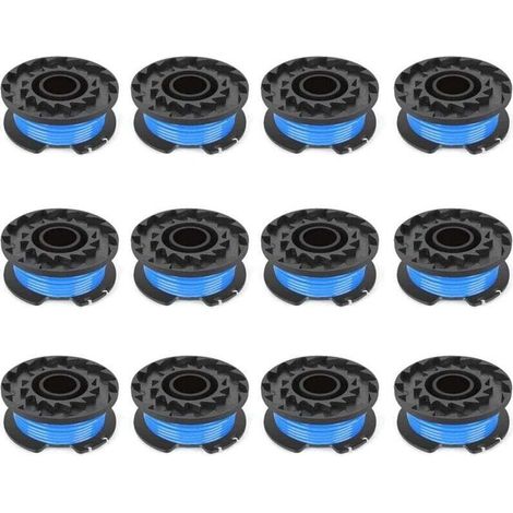 Replacement spool for 24V string trimmers, 1.65mm diameter, compatible with G24LT Series 10, 8M spools of line (1/5)