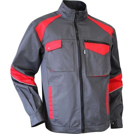 LMA COLZA Giacca grigio / rosso S.XL - 204721 S.5