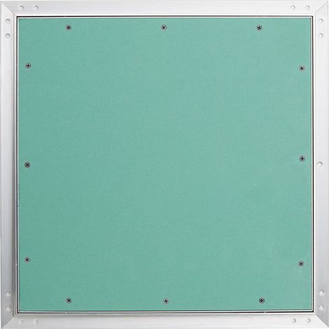 Linguetta di controllo 500 x 500 mm, Alu-Eco Flex con inserto in cartongesso