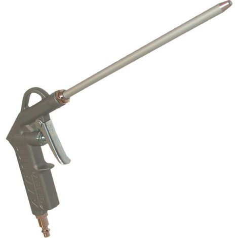 Lacme – Soufflette bec long 215 mm – Poignée ergonomique en aluminium – Gâchette 2 doigts – Résistance aux chocs – Pour espaces confinés (1/2)