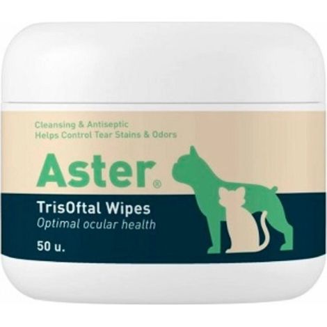 VETNOVA ASTER Trisoftal Wipes 50 Toallitas