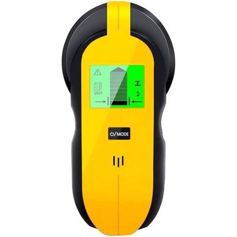 Détecteur multifonction 4 en 1 Stud Finder avec écran LCD HD, scanner mural pour métal, tuyaux, bois, ligne d'alimentation, détecteur de tension AC-ARCAN (1/5)