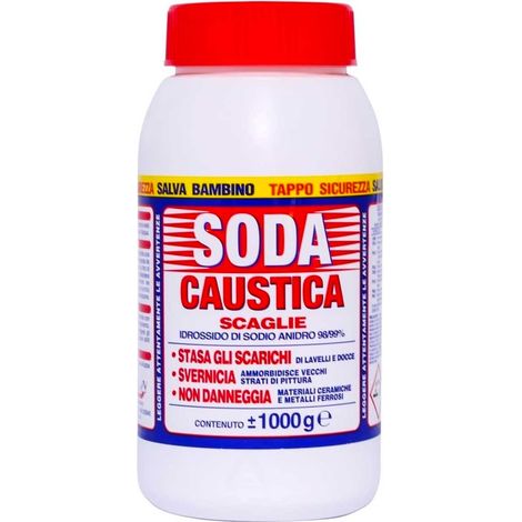 Marten Soda Caustica 1 kg Per Stasare e Sverniciare