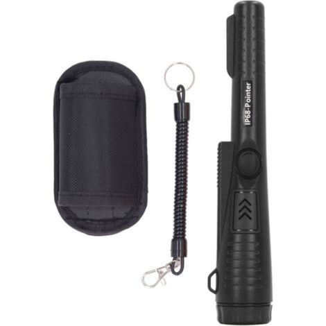 Détecteur de métaux portable professionnel pour la chasse aux trésors d'or, outil de découverte pour enfants et adultes, noir (1/4)