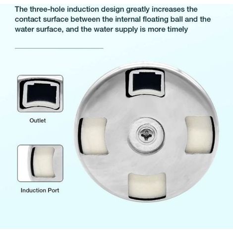 Valve De Controle De Niveau D Eau - Robinet A Tournant Spherique Flotteur - Pour Reservoir Chateau D Eau Piscine - Acier Inoxydable 304 - 1 Unite (1/5)