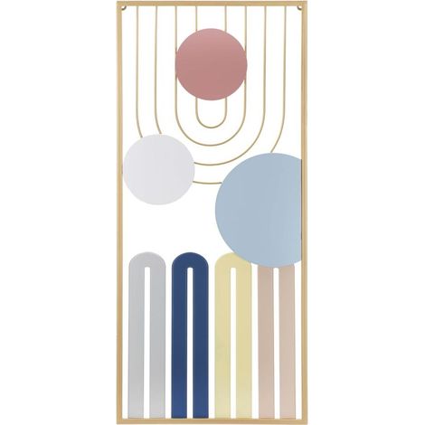 Wanddekoration Mauro Ferretti Metall gold 37x84 cm (1/5)