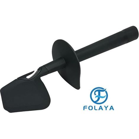 FOLAYA Spatule avec collerette de sécurité pour Thermomix TM31 TM5 I Racloir à pâte de rechange pour robot de cuisine Vorwerk (1/4)