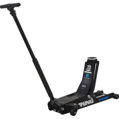 Sealey Viking Low Profile Professional Long Reach Trolley Jack with Rocket Lift 2 Tonne 2100TB