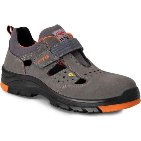 Sandali Antinfortunistici Estivi FTG Neptune S1P Grigio 43