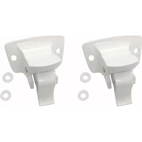 2X pour support de fixation inférieur de bras d'auvent de camping-car/remorque-- (1/5)