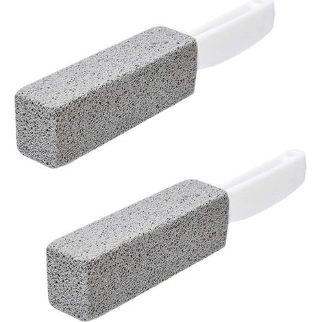 NineClouds Bloc de nettoyage WC, pierre de nettoyage WC avec poignée (lot de 2) (1/5)
