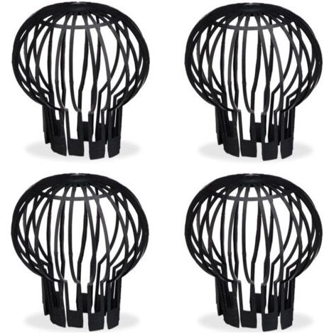 4Pcs Protection du Tuyau de Descente - Protection du Tuyau de Descente pour Les Feuilles - écrans gouttière (1/4)