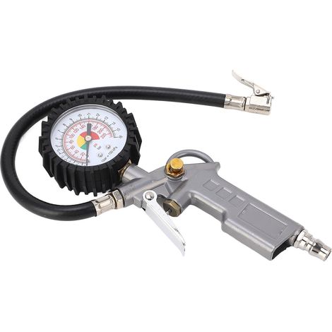 Reifenfüller mit Manometer, 225 PSI, 0,3-Zoll-Einlass, Zubehör für Fahrzeuge (1/5)