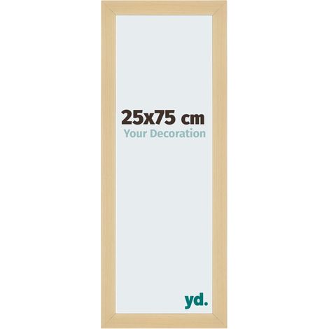 yd. - Cadre photo 25x75 - Decor erable - MDF - Mura