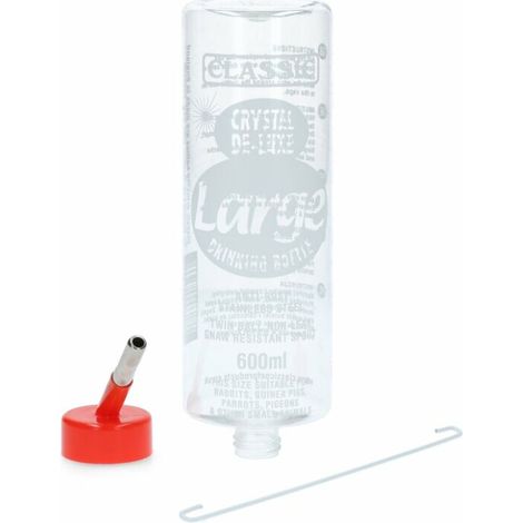 Kerbl Kaninchen Tränke Trinkflasche Classic de Luxe - 600 ml Nagertränke (1/2)