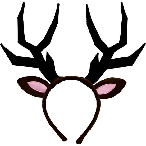 Bandeau photo avec bois de cerf, cerceau à cheveux pour costume de renne, accessoire de vacances élastique pour événements sur scène et célébrations, cerceau à cheveux en corne de cerf, déguisement de (1/5)