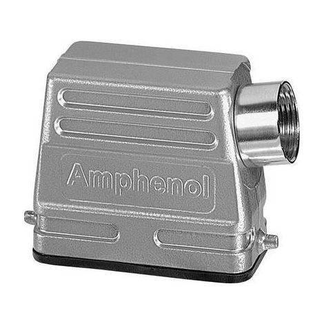 Amphenol C146 21R010 500 4-1 Custodia mobile Modello basso, Uscita cavo laterale 1 pz.