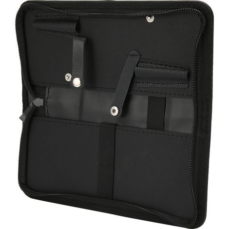Sacoche de coiffeur imperméable en simili cuir, parfaite pour ranger ciseaux, pinces à épiler et accessoires capillaires. (1/5)