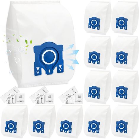 18er-Pack Staubsauger für Miele Gn 3D Classic C1 Complete C2 C3, S227, S400i, S600, S800 Airclean 3d Efficiency Staubbeutel ersetzen Miele Gn Staubsauger Staubbeutel Teil (1/5)