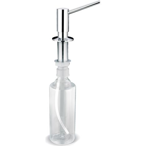 Franke Simple - Dispenser di sapone liquido, 500 ml, cromo 119.0281.894 (1/3)