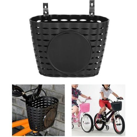 1 Panier vélo enfant, Plastique résistant, Sangles fixation, Design creux, Transport accessoires (1/3)