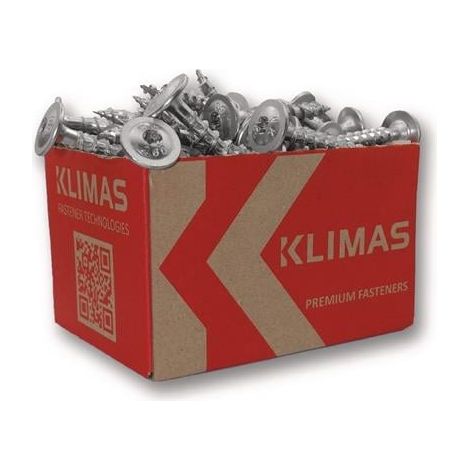 Vis à tête cylindrique 8x160 Tête cylindrique zinguée TX40 KLIMAS