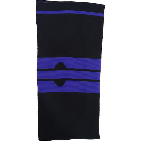 Genouillère De Sport Respirante Avec Coussinet En Silicone Et Support À Ressort Pour Basketball Football Randonnée Taille L (1/2)
