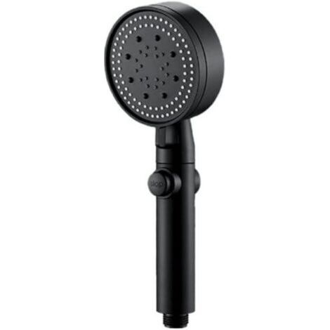 Pommeau de douche Pommeau de douche rond en acier inoxydable.