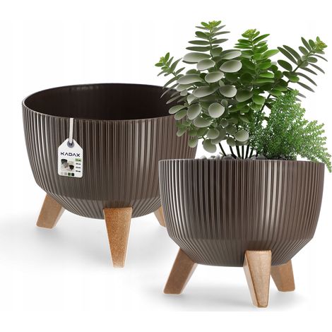 Vaso da fiori KADAX Vaso da fiori 24 cm Inserto Coperchio Ciotola (1/5)