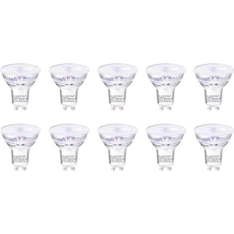Sygonix SY-5239524 LED EEK E (A - G) GU10  2.4 W = 35 W Warmweiß (Ø x H) 50 mm x 54 mm nicht dimmbar